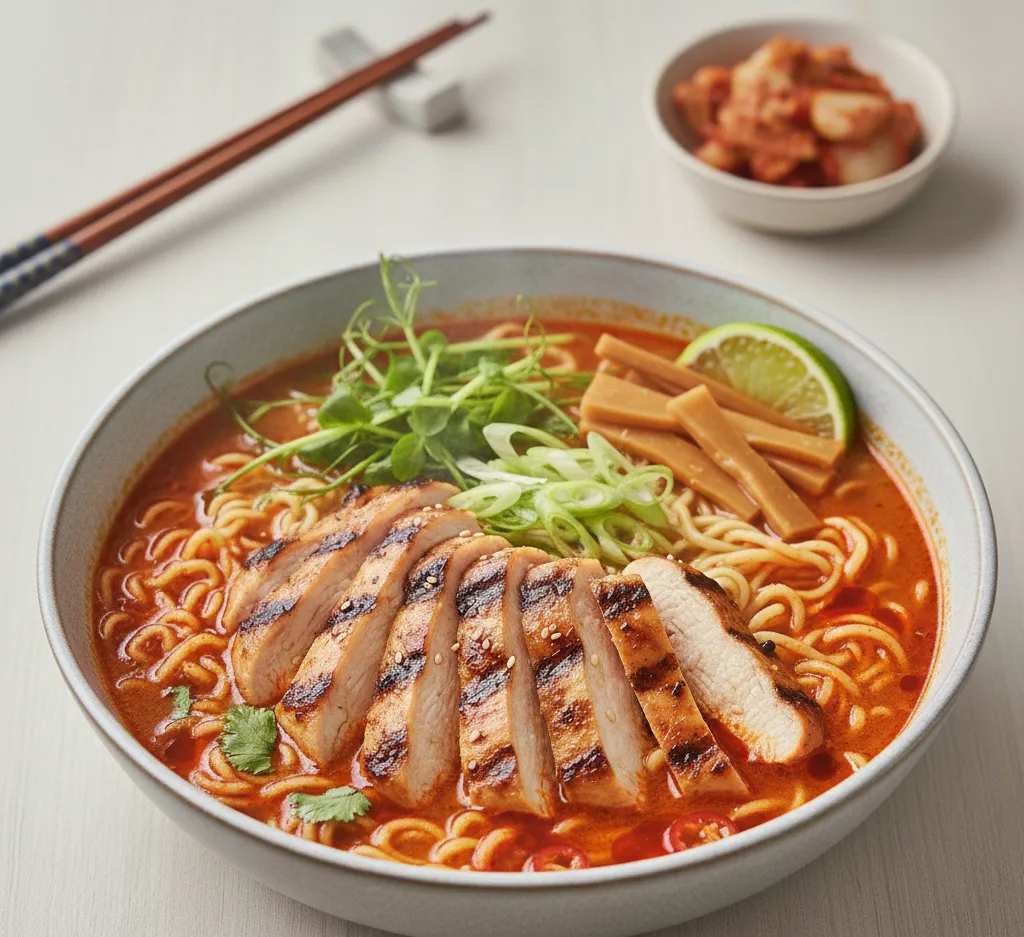 chilli chicken ramen