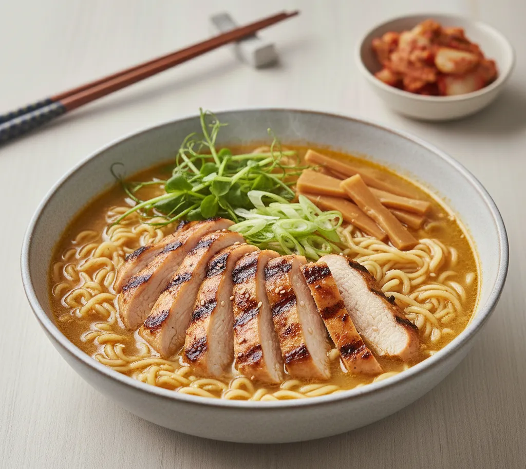 grilled chicken ramen
