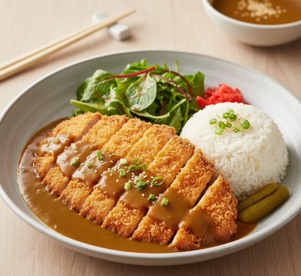 hot chicken katsu curry