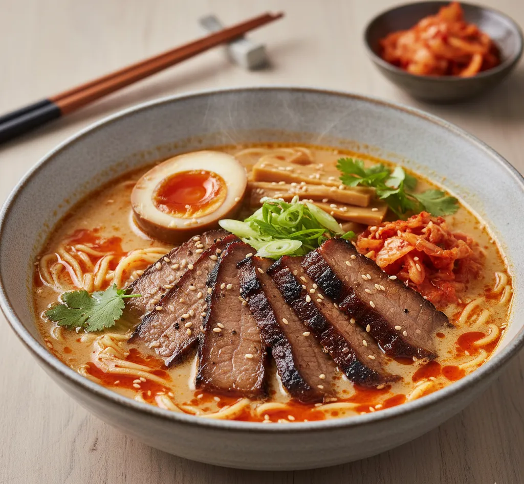 tantanmen beef brisket ramen