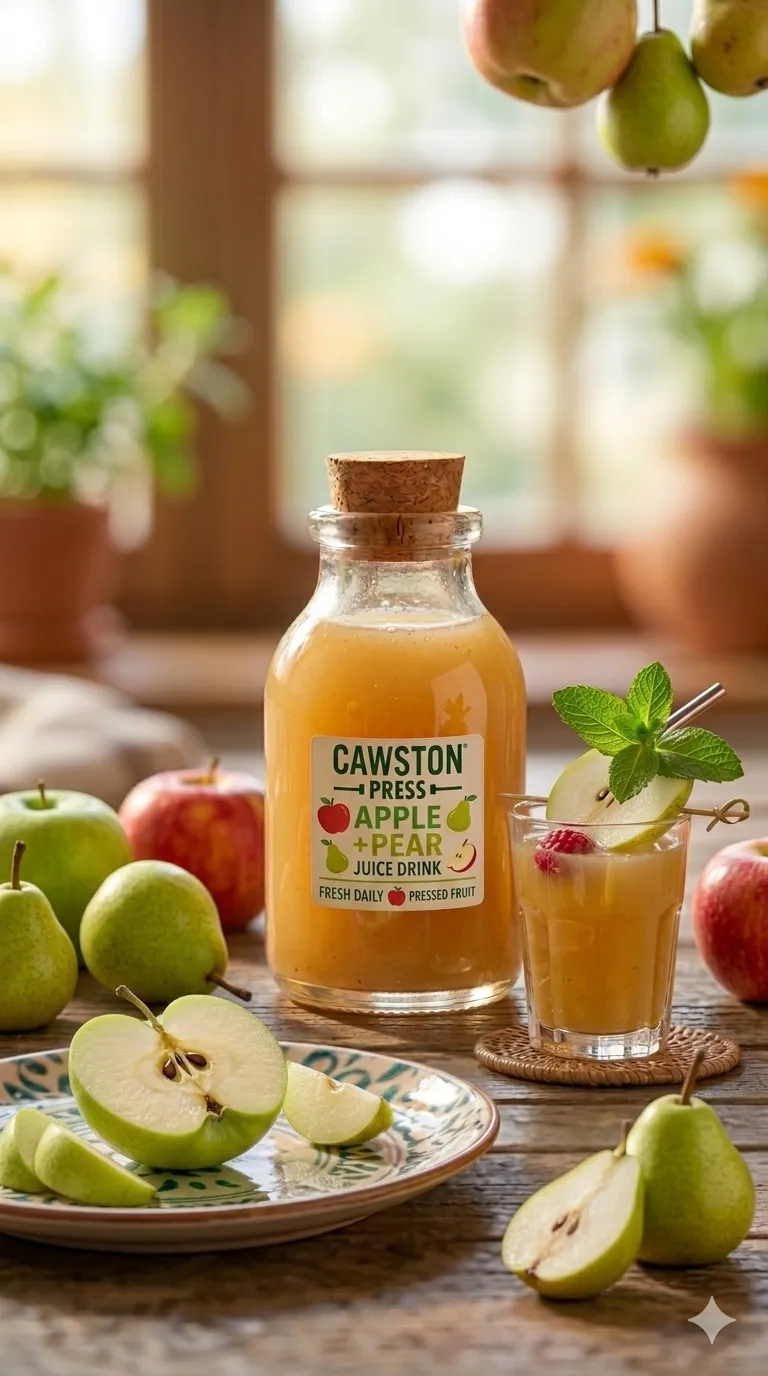 wagamamas juicecawston press apple + pear juice drink