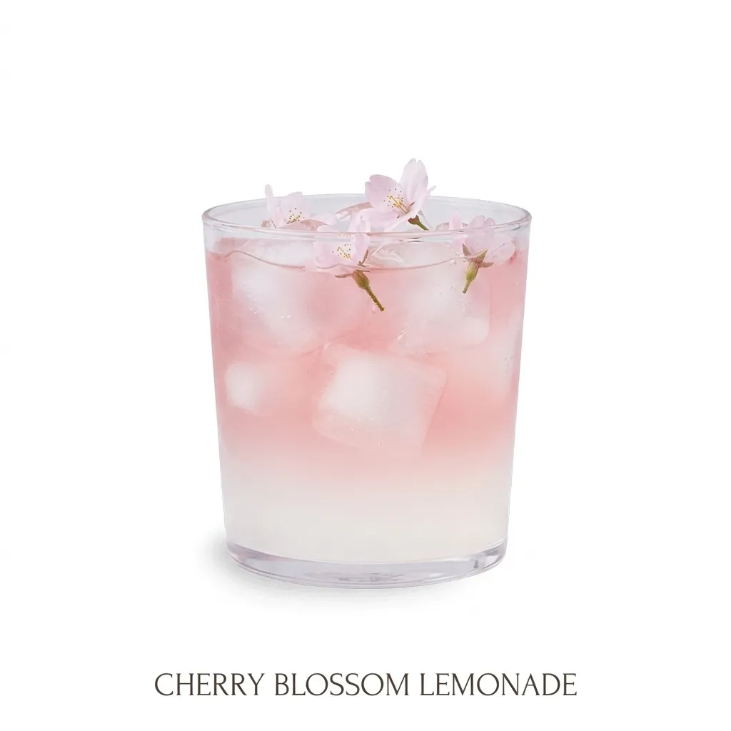 cherry blossom lemonade