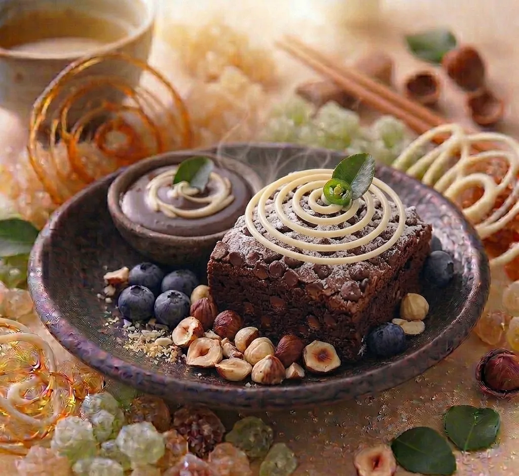 Wagamama desserts chocolate brownie