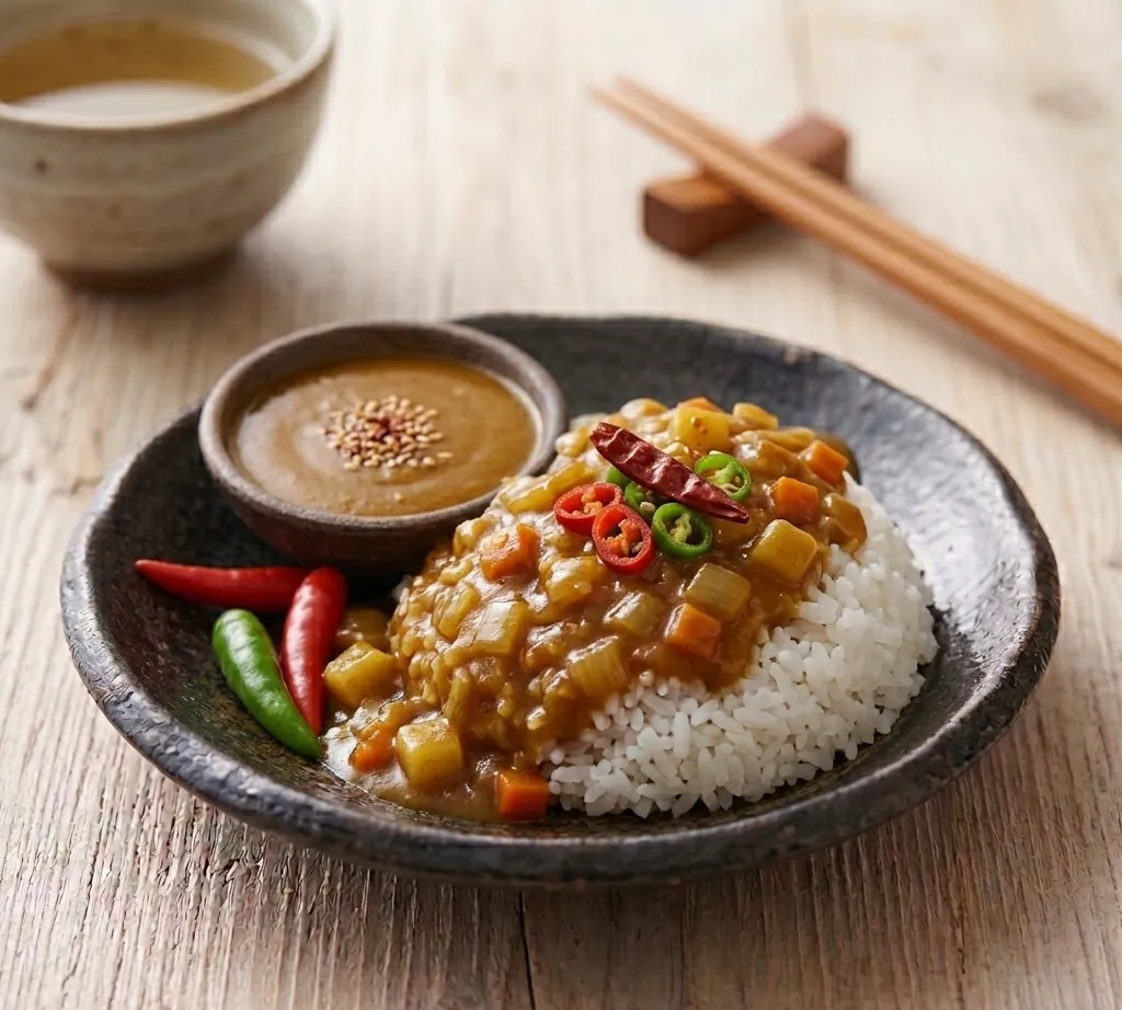 Wagamamas menu extras aromatic curry sauce