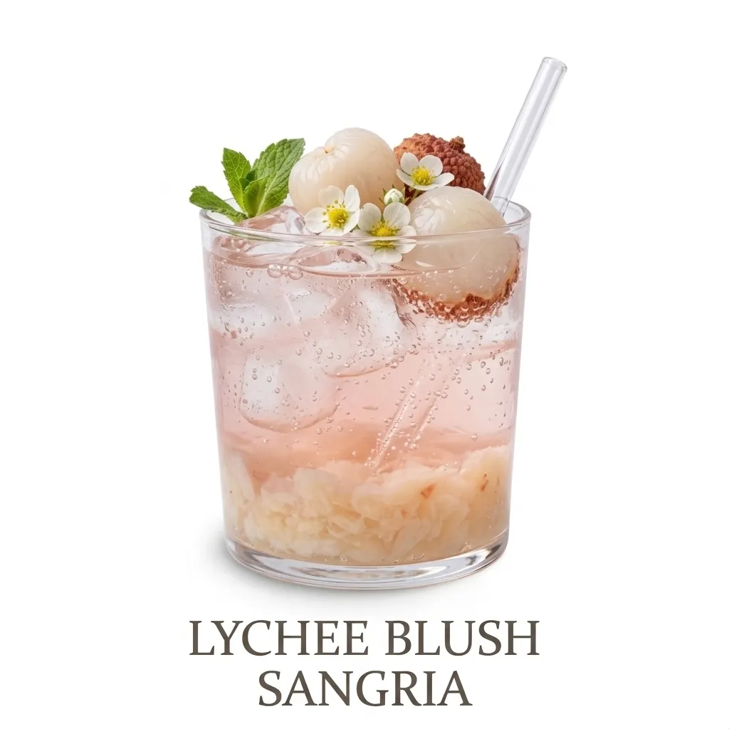 lychee blush sangria