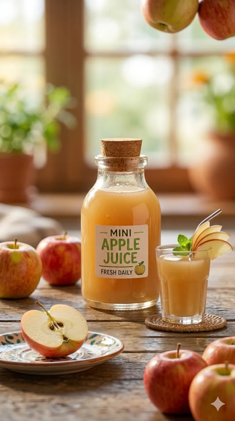 mini apple juice wagamama