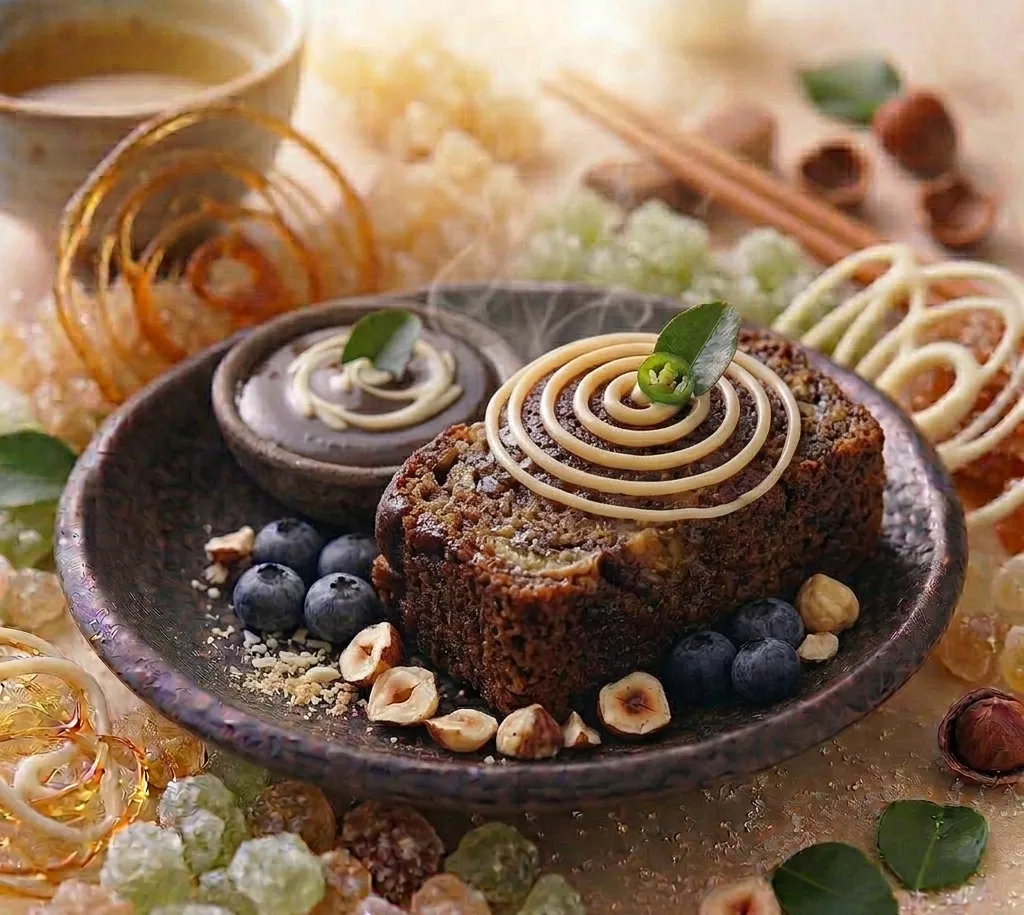 miso caramel banana bread