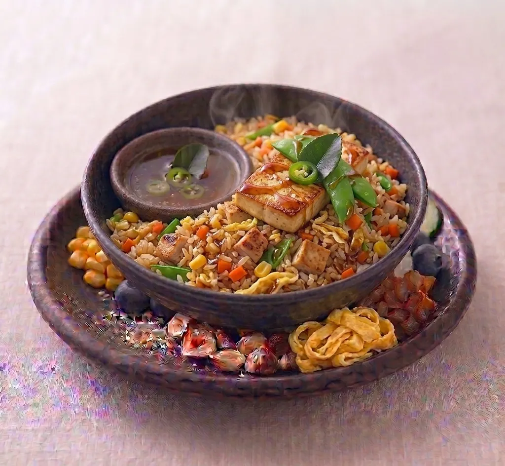 yasai yaki soba | rice noodles