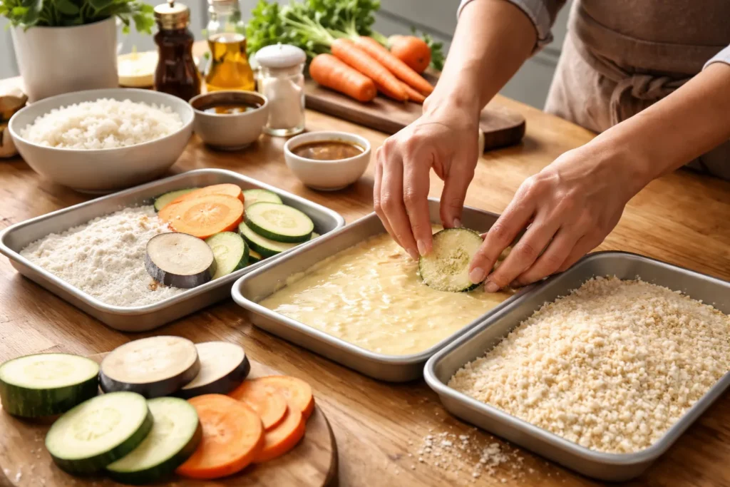 Yasai Katsu Curry Recipe  Crispy Vegetarian Japanese Curry 