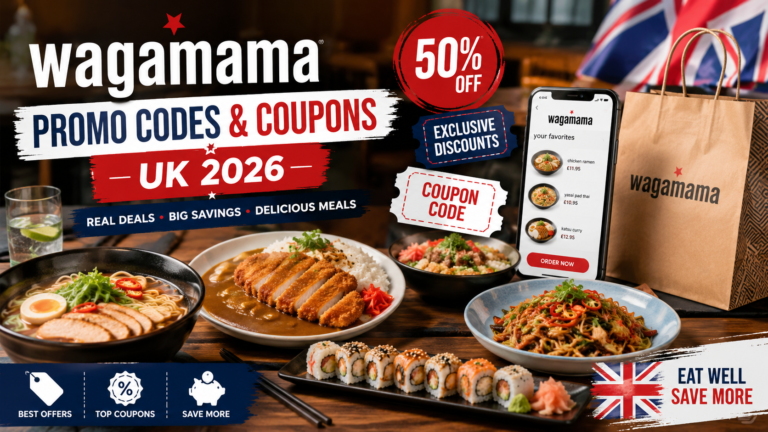 Wagamama Promo Codes & Coupons UK