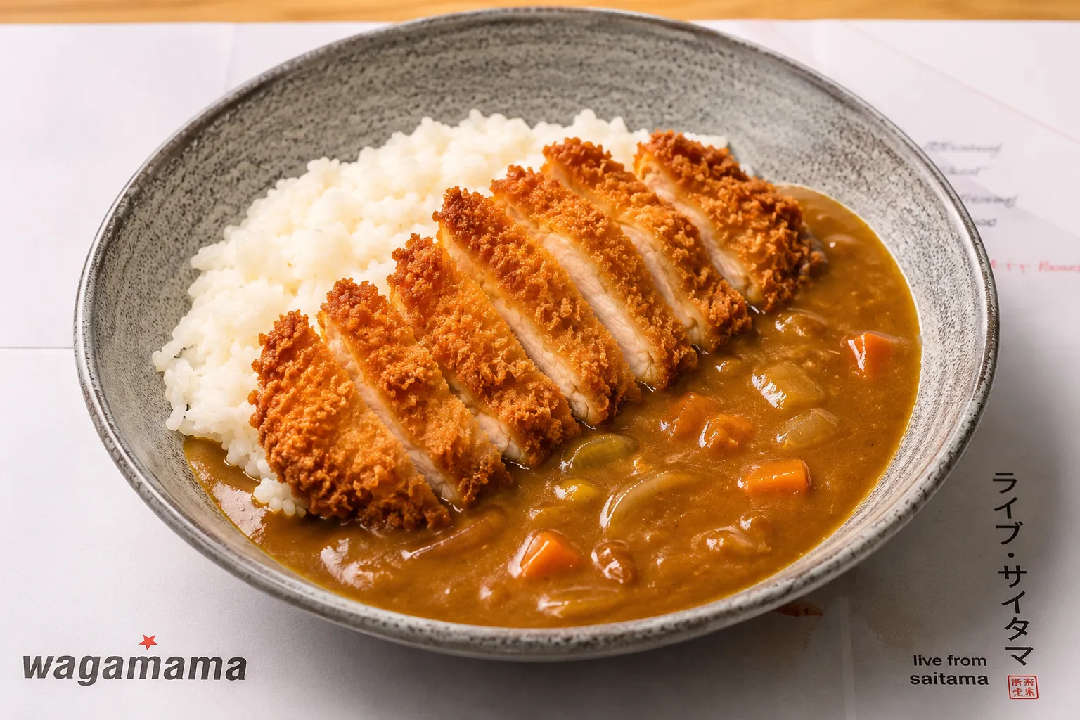 Is Wagamama halal? Chicken katsu curry is one of the non-pork dishes on the menu