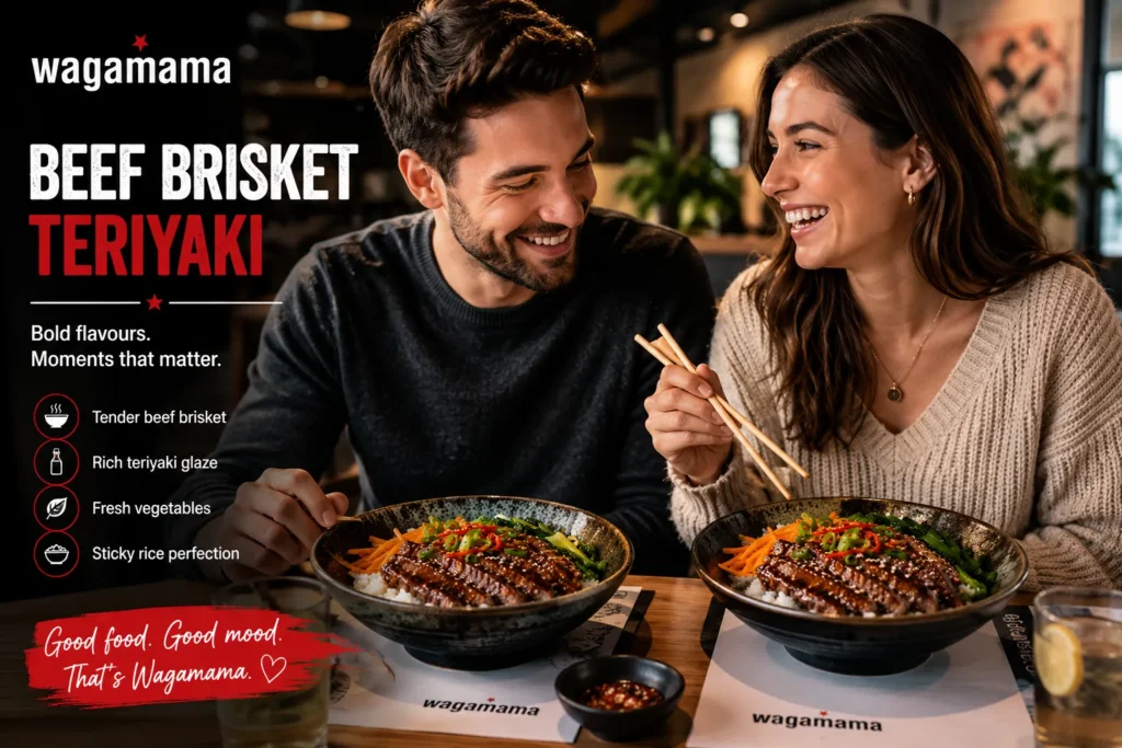 Wagamama-style beef brisket donburi