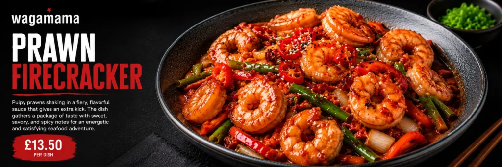 Prawn Firecracker Wagamama UK.