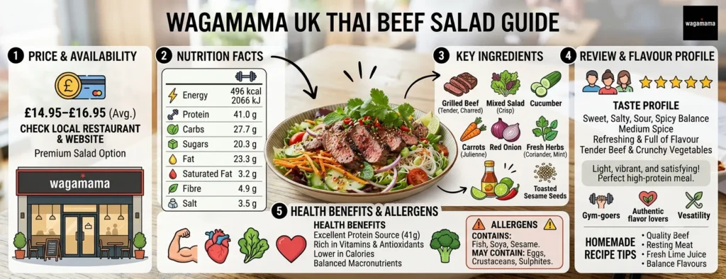 Healthy grilled beef salad