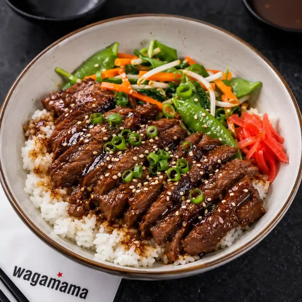 Beef brisket teriyaki